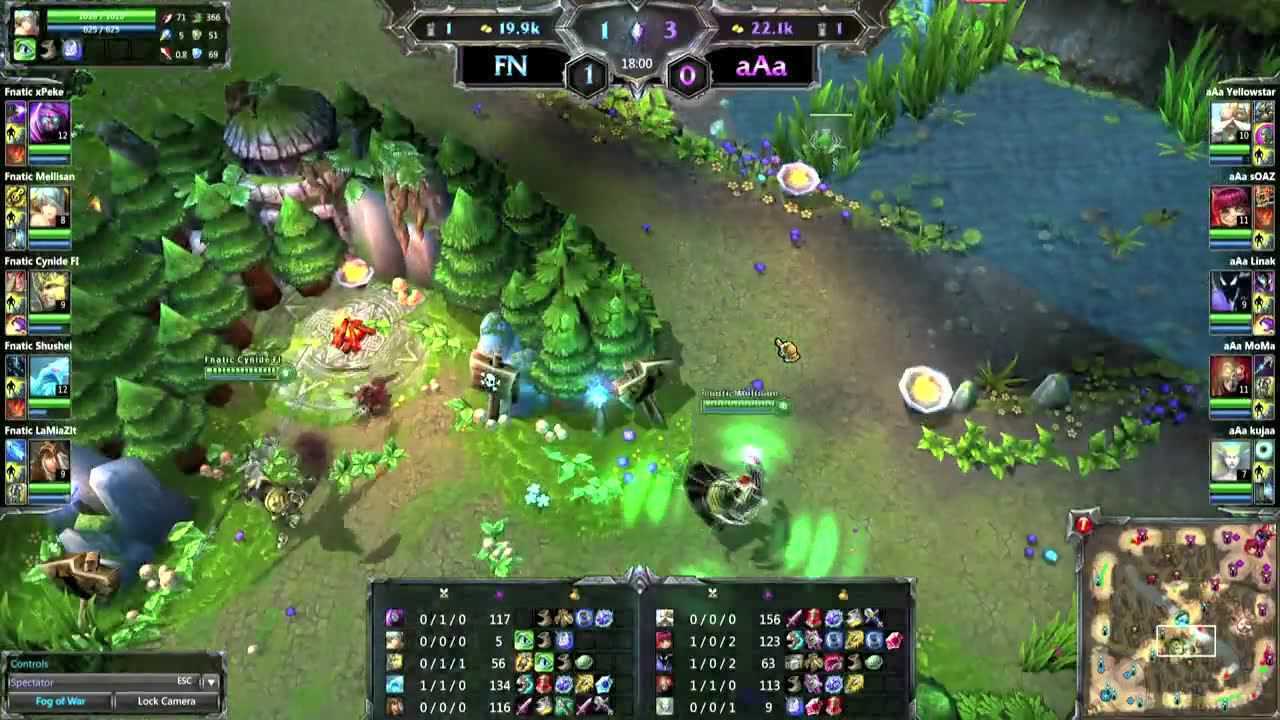 2011年英雄联盟全球总决赛决赛 FNC vs aAa 第二局