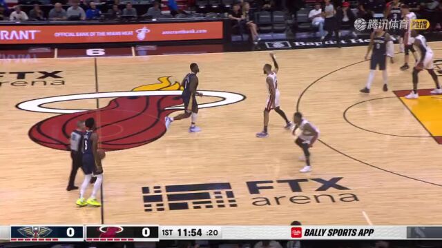 鹈鹕103-120热火 阿德巴约25+5率队取4连胜