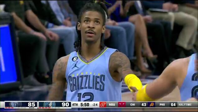 NBA常规赛：灰熊vs森林狼第4节英文原声回放