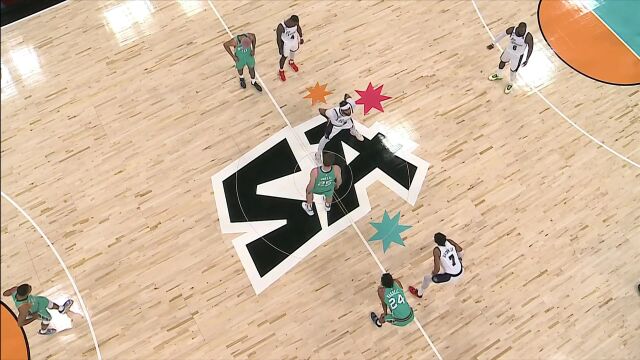 NBA常规赛：湖人vs马刺原声解说全场回放