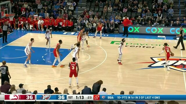 无限射程都是投篮红区！特雷杨超超超超远三分正中靶心