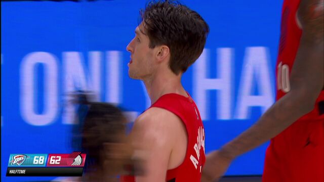 雷霆vs开拓者中文解说全场回放