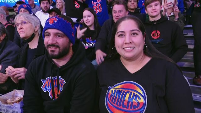 NBA常规赛：勇士vs尼克斯第1节英文原声回放