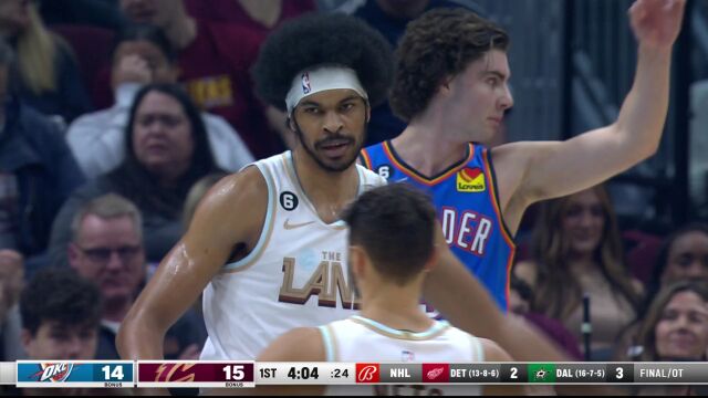 雷霆vs骑士精华回放 骑士双塔轮番轰炸击败雷霆