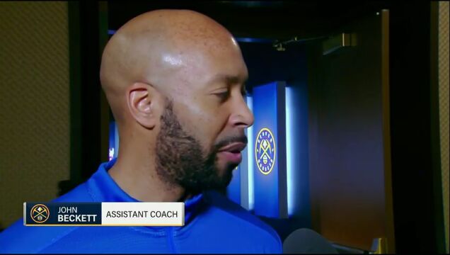 NBA常规赛：老鹰vs掘金第3节英文原声回放