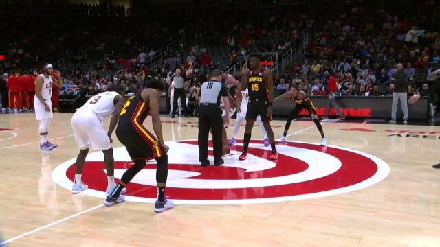 NBA常规赛：骑士vs老鹰中文解说全场回放