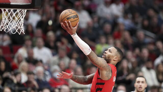 利拉德vs奇才集锦 30中14空砍39分10篮板6助攻独木难支