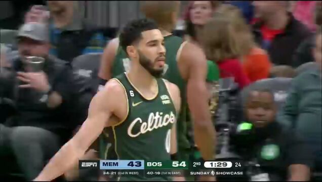 NBA常规赛：灰熊vs凯尔特人英文原声全场回放