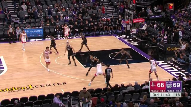 绝对的硬汉 申京失衡命中2+1