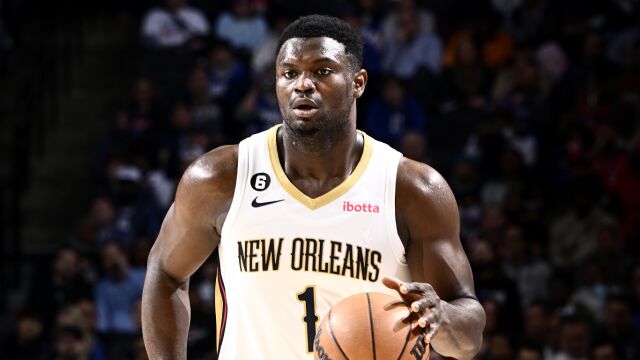 锡安vs费城集锦 全场26分 肉装坦克突破禁区无人可挡