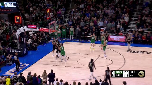 三人夹防下无奈出手 米德尔顿错失绝杀长两分