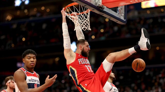 瓦兰vs奇才集锦 15中10砍下27分12篮板高效两双