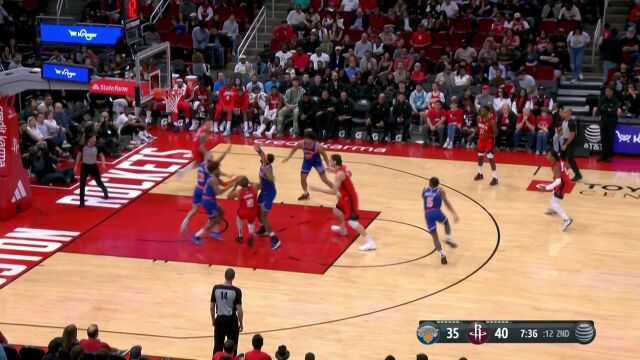 不难不进！戈登无视防守强硬跳投打成2+1