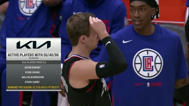 NBA常规赛：黄蜂vs快船第3节英文原声回放