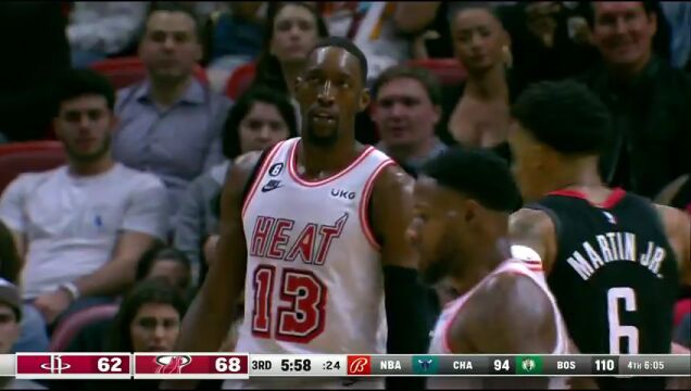 NBA常规赛：火箭vs热火英文原声全场回放
