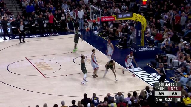 弹跳能力太惊人！爱德华兹锁定目标死亡封盖布朗