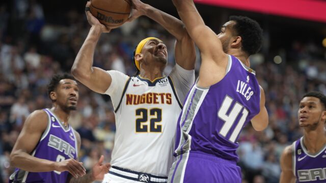 国王vs掘金精华回放 掘金后起发力将国王斩于马下