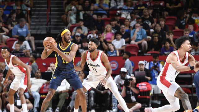 步行者91-83奇才 马图林和以赛亚-杰克逊合砍48分击败奇才