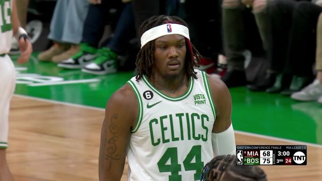 热火vs凯尔特人第3节英文原声回放