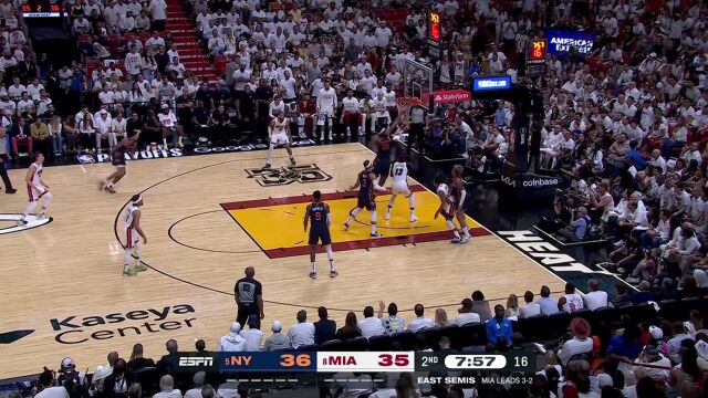 危难之际众志成城！ 热火一波8-0成功将比分反超