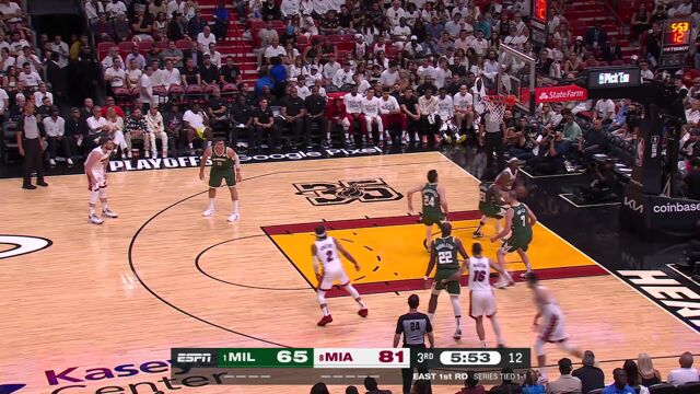 雄鹿99-121热火 巴特勒30+5热火主场发力大胜雄鹿