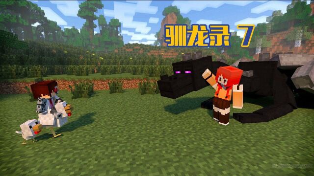 甜萝酱我的世界 Minecraft 生活大冒险之驯龙录多模组生存p7