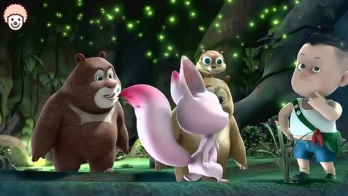 熊出没：小熊大和小熊二把今天的事情告诉了熊妈妈