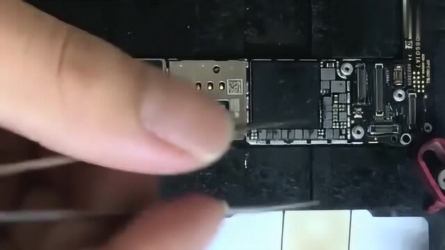 iPhone手机A9中层灌锡与焊接技巧说明