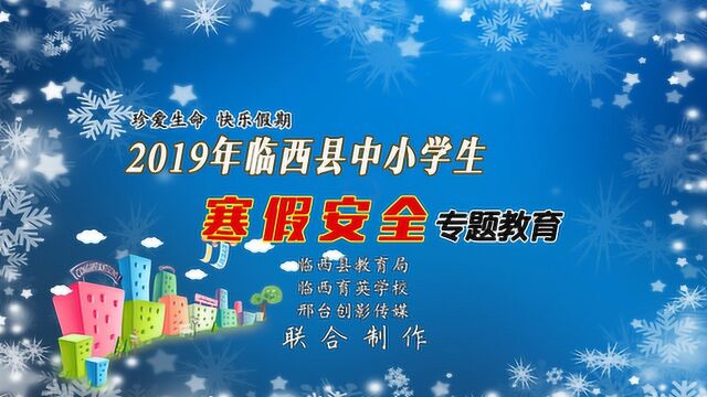 2019年临西县中小学生寒假安全专题教育