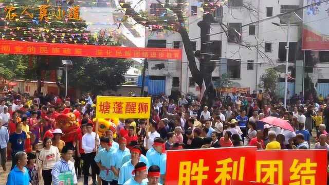 广西三月三,龙岩文化引来万人围观,苍梧花炮节在诗词之乡盛大举办