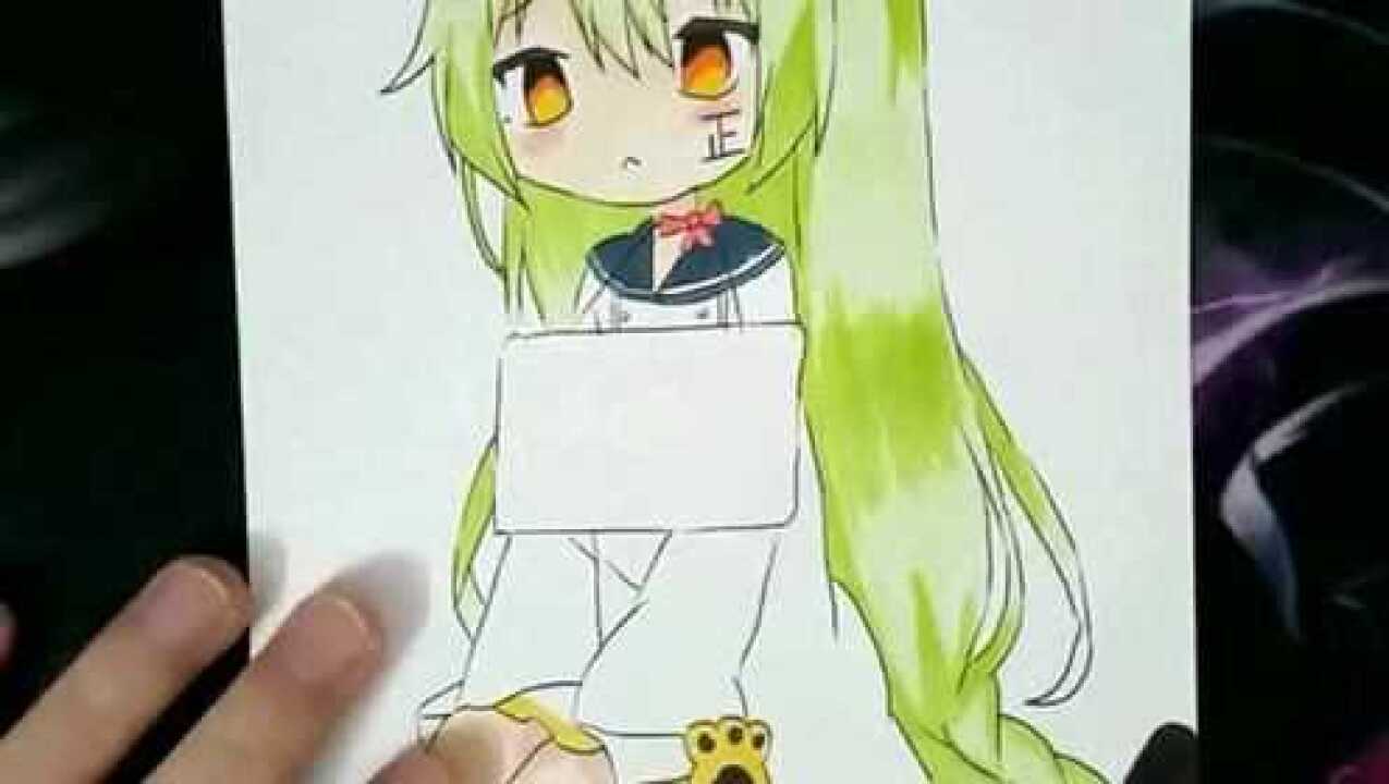零基础动漫绘画教程，彩绘动漫人物_腾讯视频