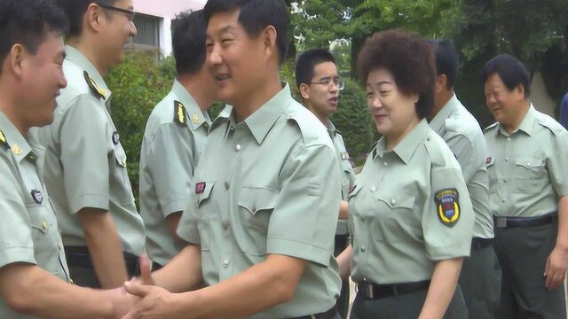 赣榆区民企拥军协会“八一”又来驻军慰问啦