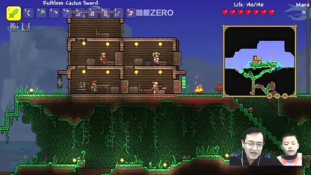 泰拉瑞亚05金色箱子Terraria酷爱ZERO