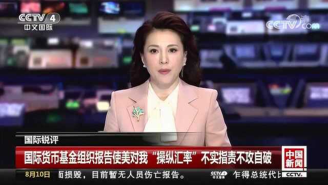 国际货币基金组织报告使美对我“操纵汇率”不实指责不攻自破