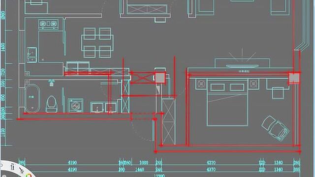 左右双动线住宅空间设计1【深柳堂设计学院】出品