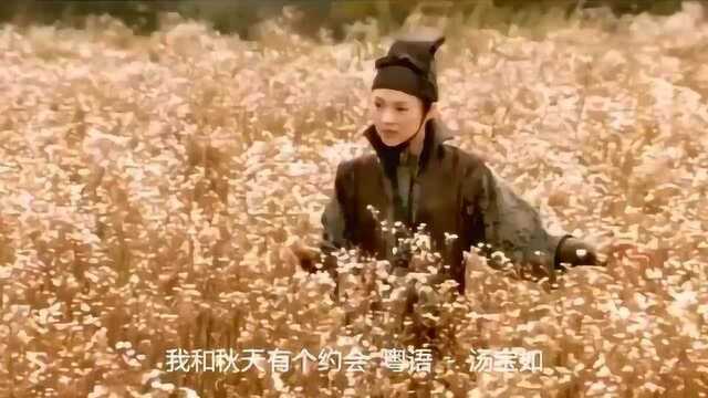 女声《我和秋天有个约会》粤语原来这么好听,美到令人窒息