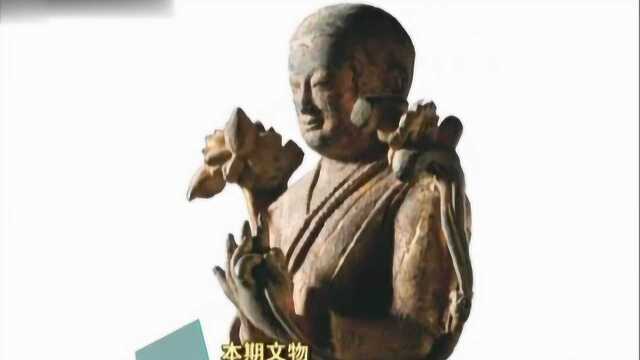 元代铜鎏金祖师像,工艺精湛,无不透露这佛教文化!