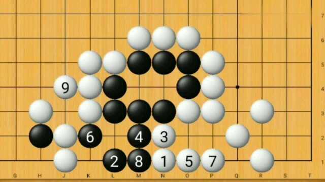 倒脱靴是一种围棋的高级战术,勤加练习,受益无穷