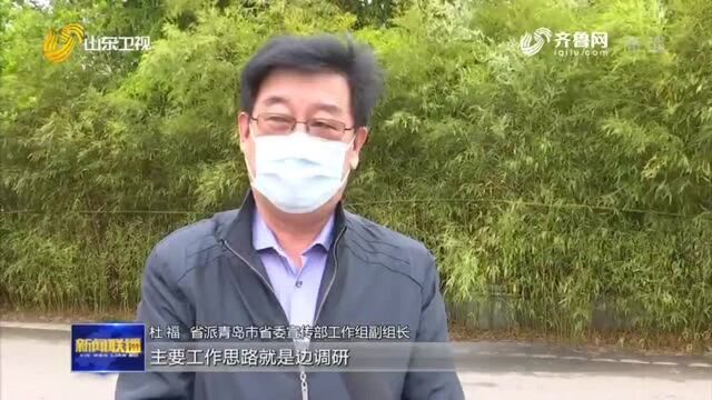 山东省委宣传部“四进”工作组:办实事 解难题 帮扶企业复工达产