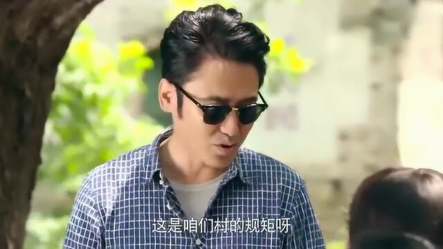 马向阳下乡记淳朴的民风,男子下乡先拜大槐树,村里人才同意