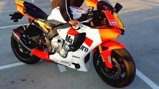 雅马哈Yamaha R1 2015款万宝路版花