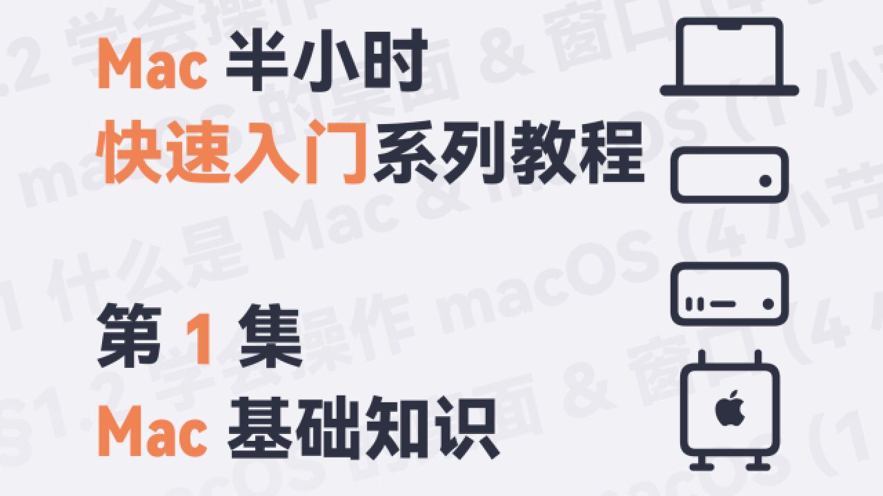 什么是 macOS?触控板怎么用?窗口和 Win 有什么不同?