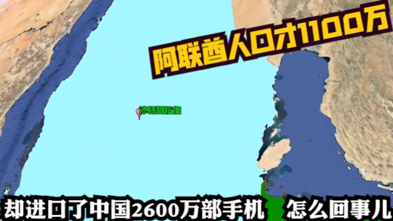 阿联酋人口才1100万,却进口了中国2600万部手机,怎么回事儿?