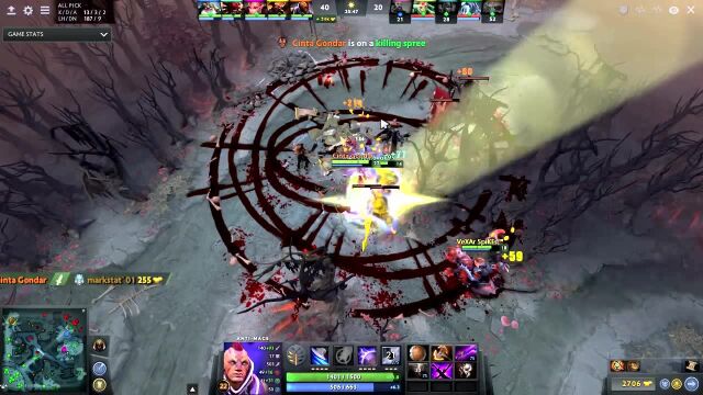 Dota2:Upside Down这敌法一点都不跳!无闪烁敌法!