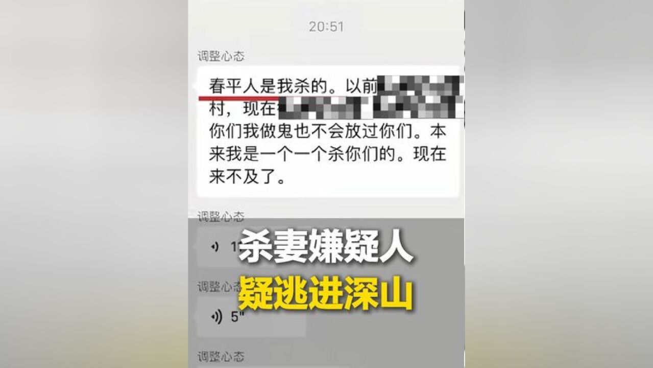 浙江杀妻嫌疑人疑似逃进深山,无人机不断绕山喊话,村民:他曾在微信群喊话“杀一个不够”