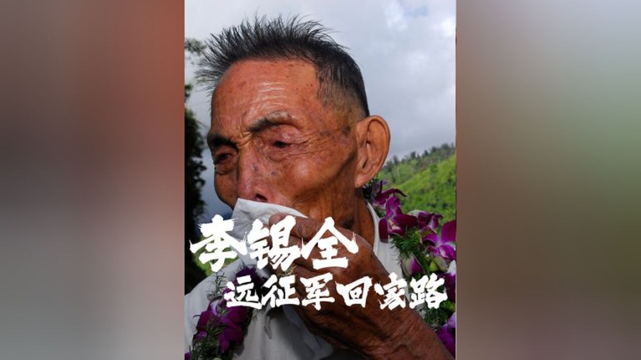 李锡全冒着雨站在母亲坟前,那一句妈妈我回来了,再也没人回应