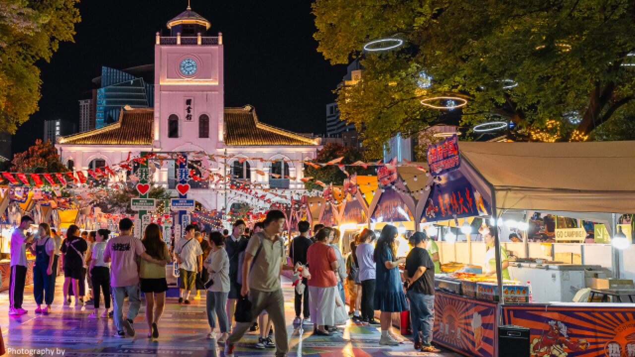 夜游无锡崇安寺,夏日的夜晚乐趣多