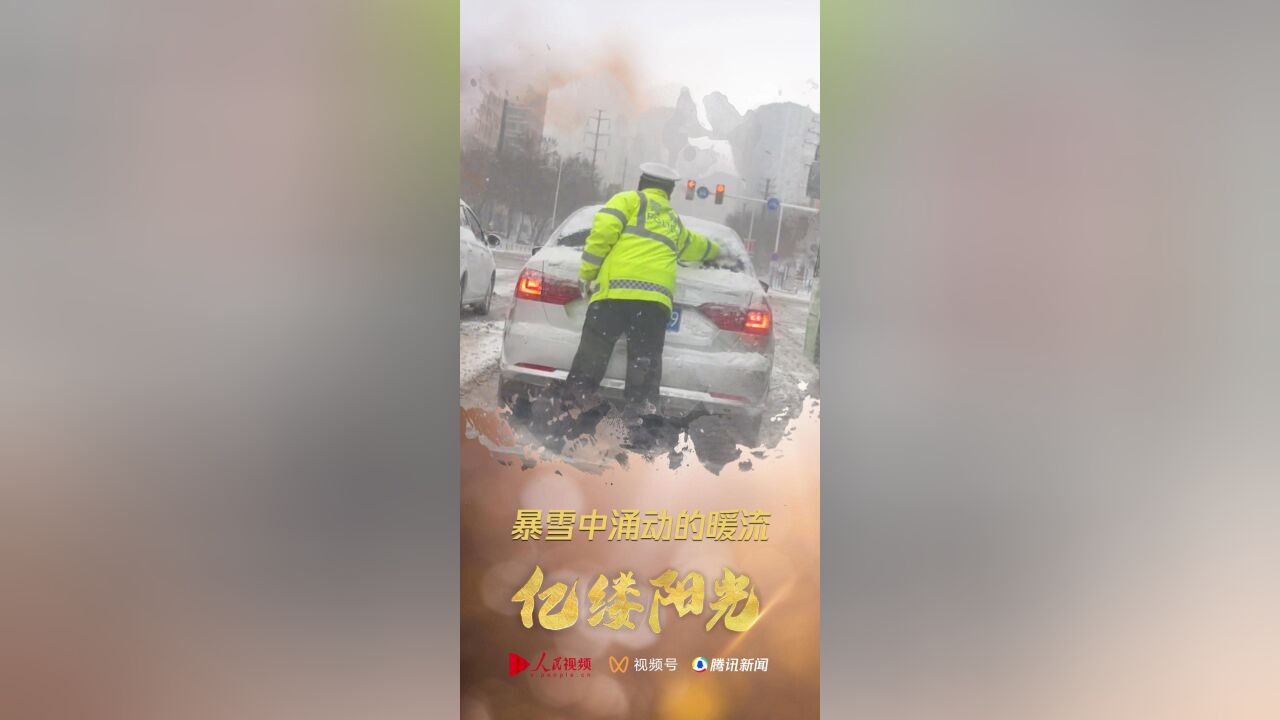 亿缕阳光 | 暴雪中涌动的暖流