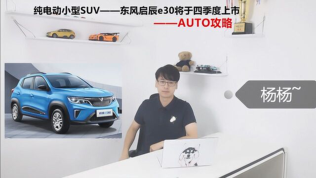 纯电动小型SUV——东风启辰e30将于四季度上市