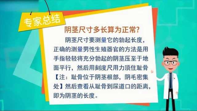 男性生殖器多大属于正常